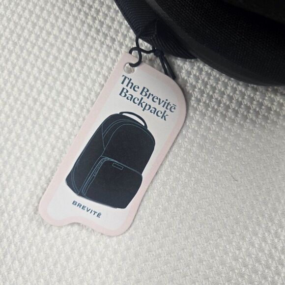 New Brevitē Backpack Triple Black Logo Laptop Pack - Picture 6 of 9